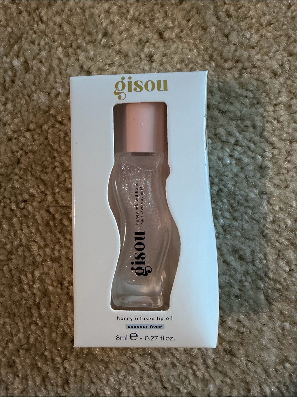 Gisou Honey Infused Lip Oil — Coconut Frost NWT